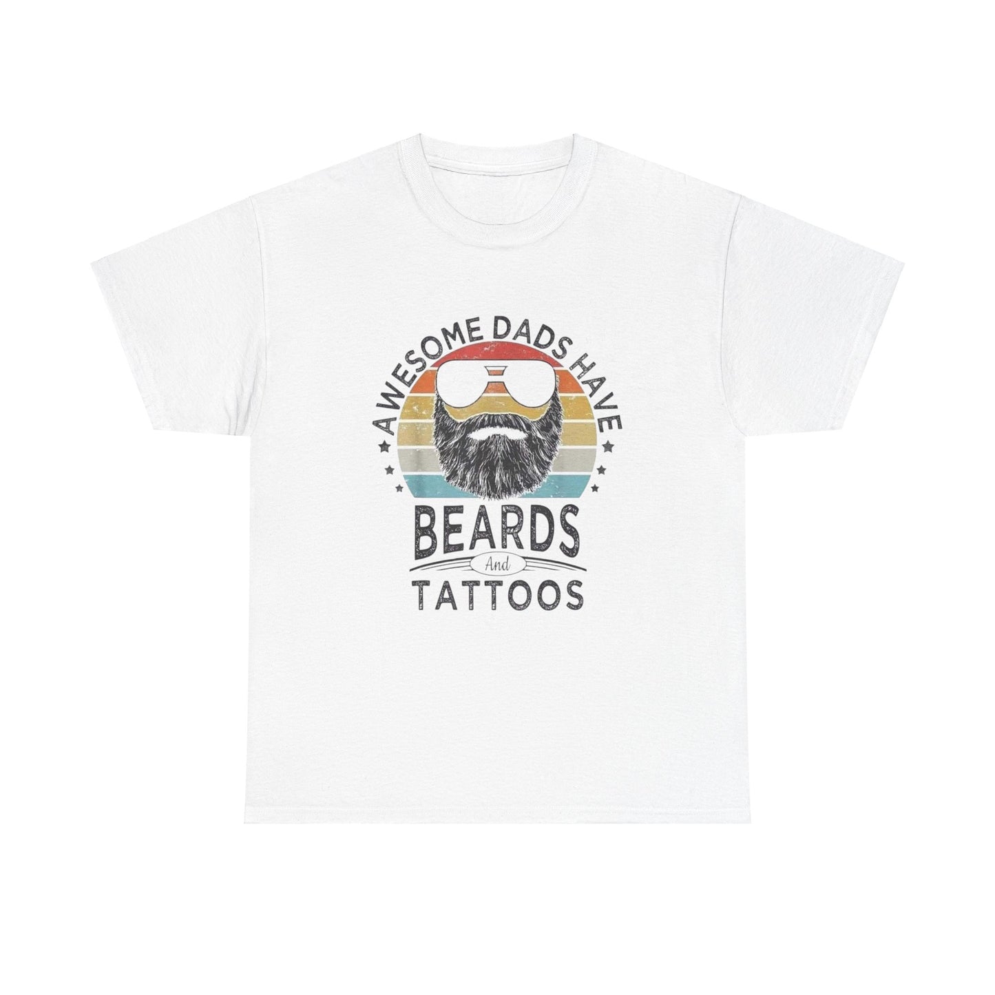 Beard and Tattoo Dad Tee