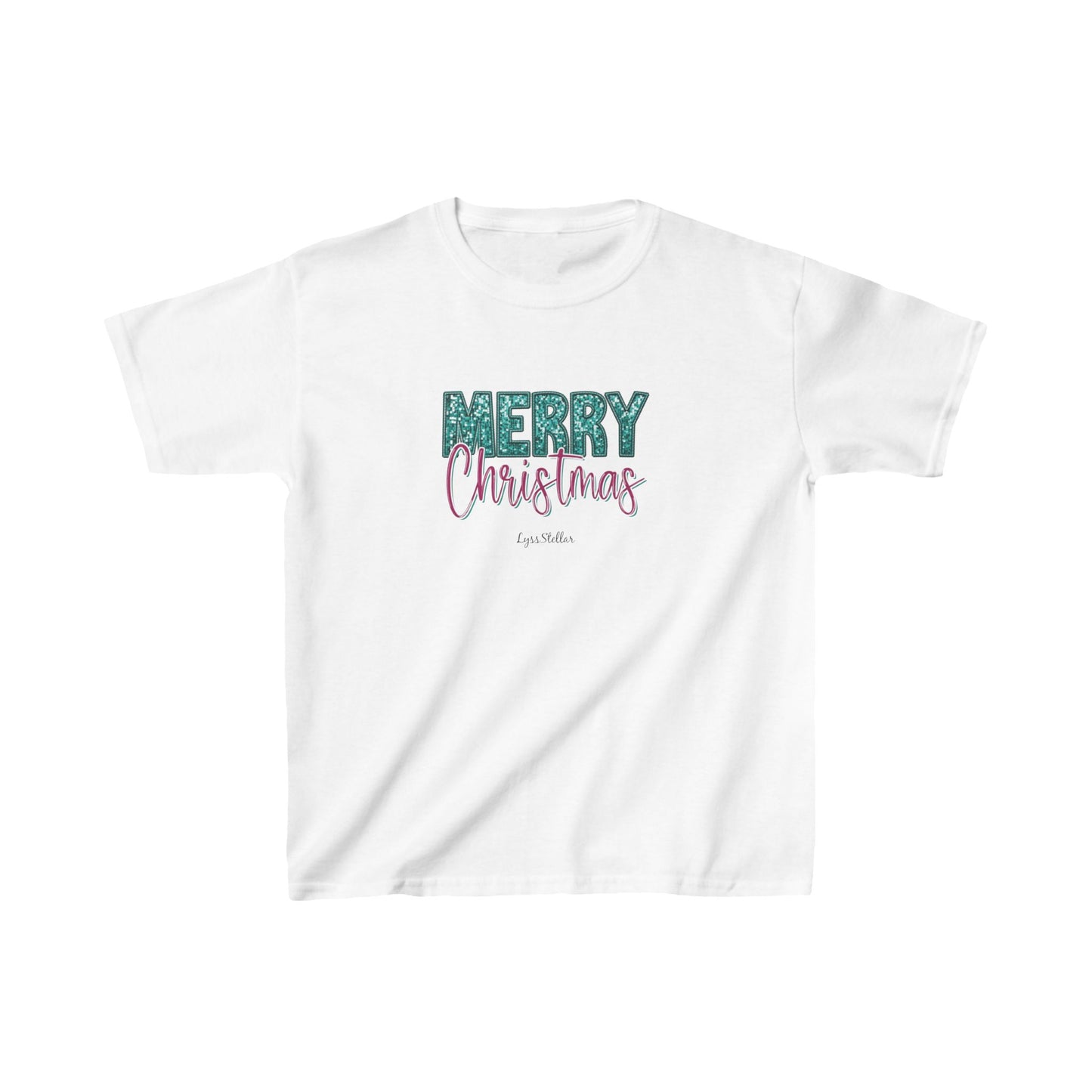 Kids Tee - Merry Christmas Holiday Design