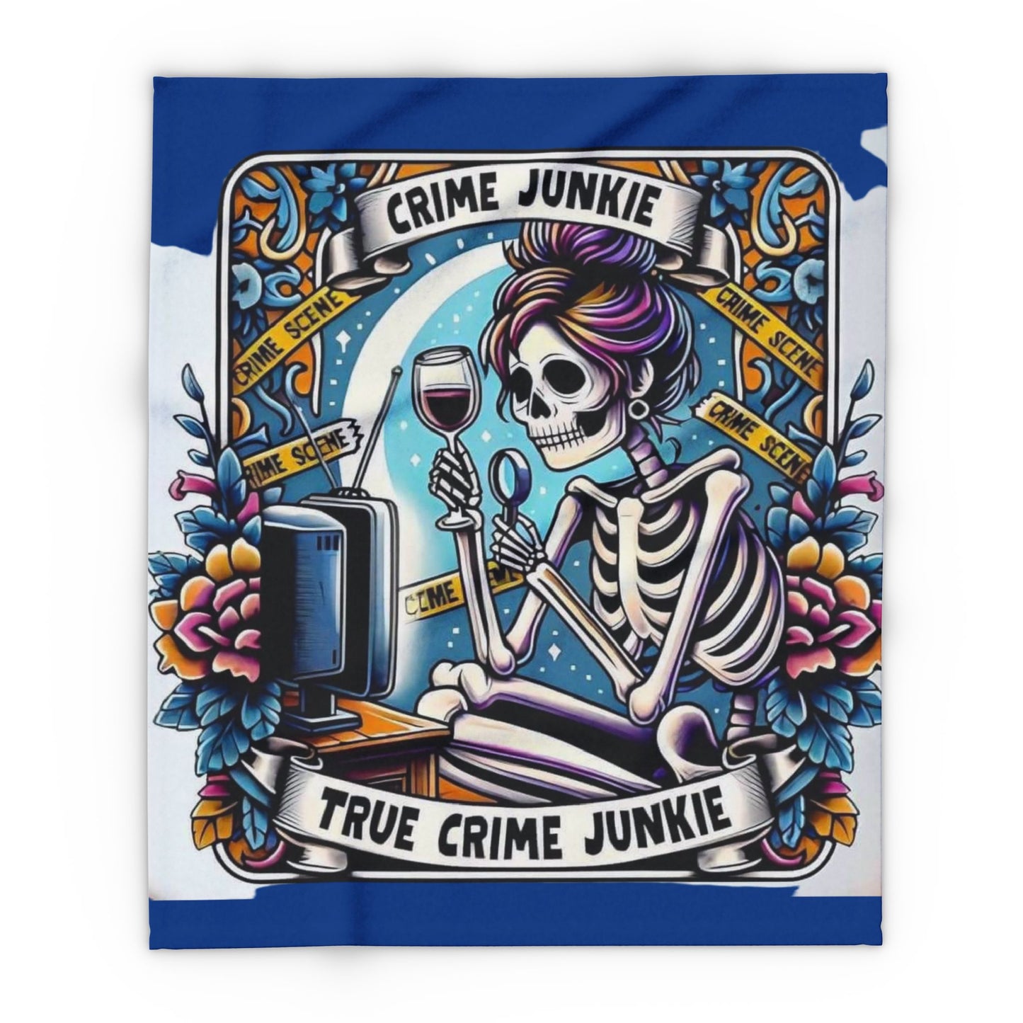 Crime Junkie Arctic Fleece Blanket