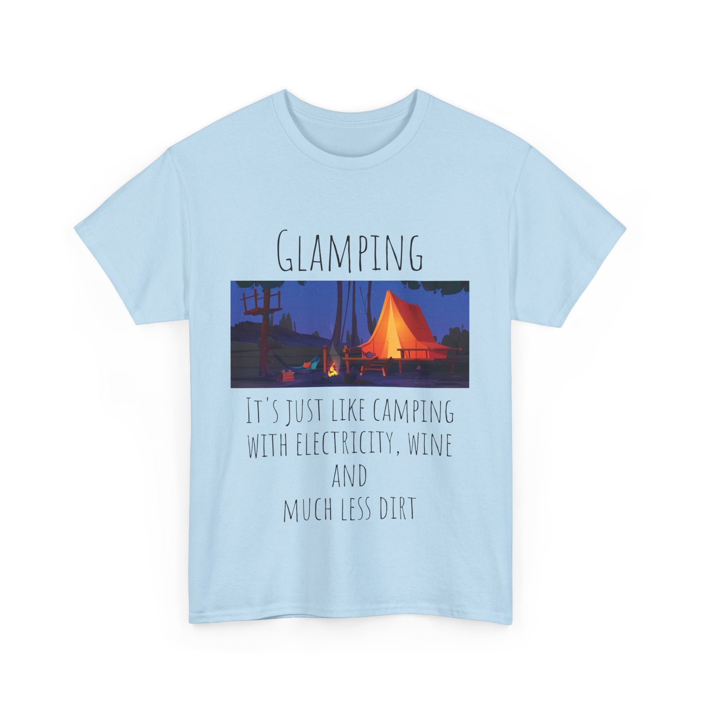 Glamping Unisex Heavy Cotton Tee