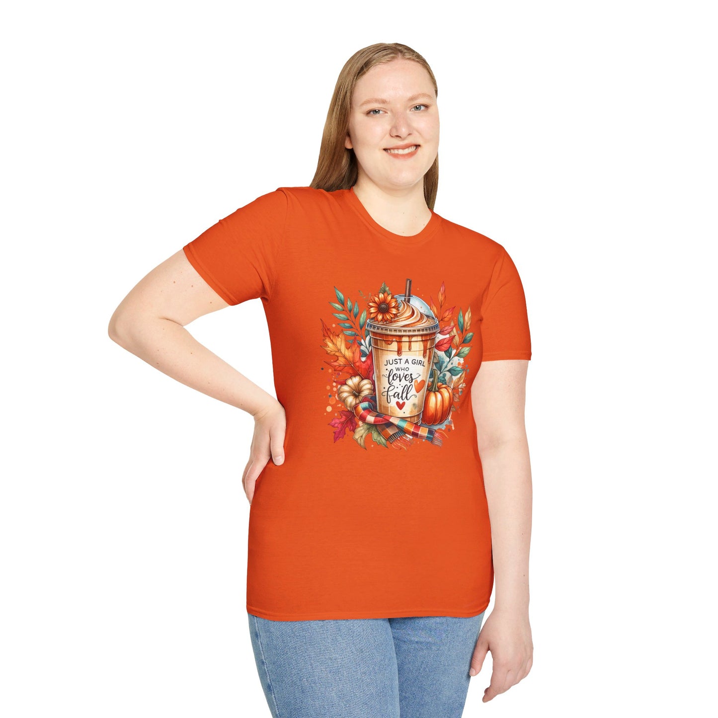 Fall Girl Unisex Softstyle T-Shirt