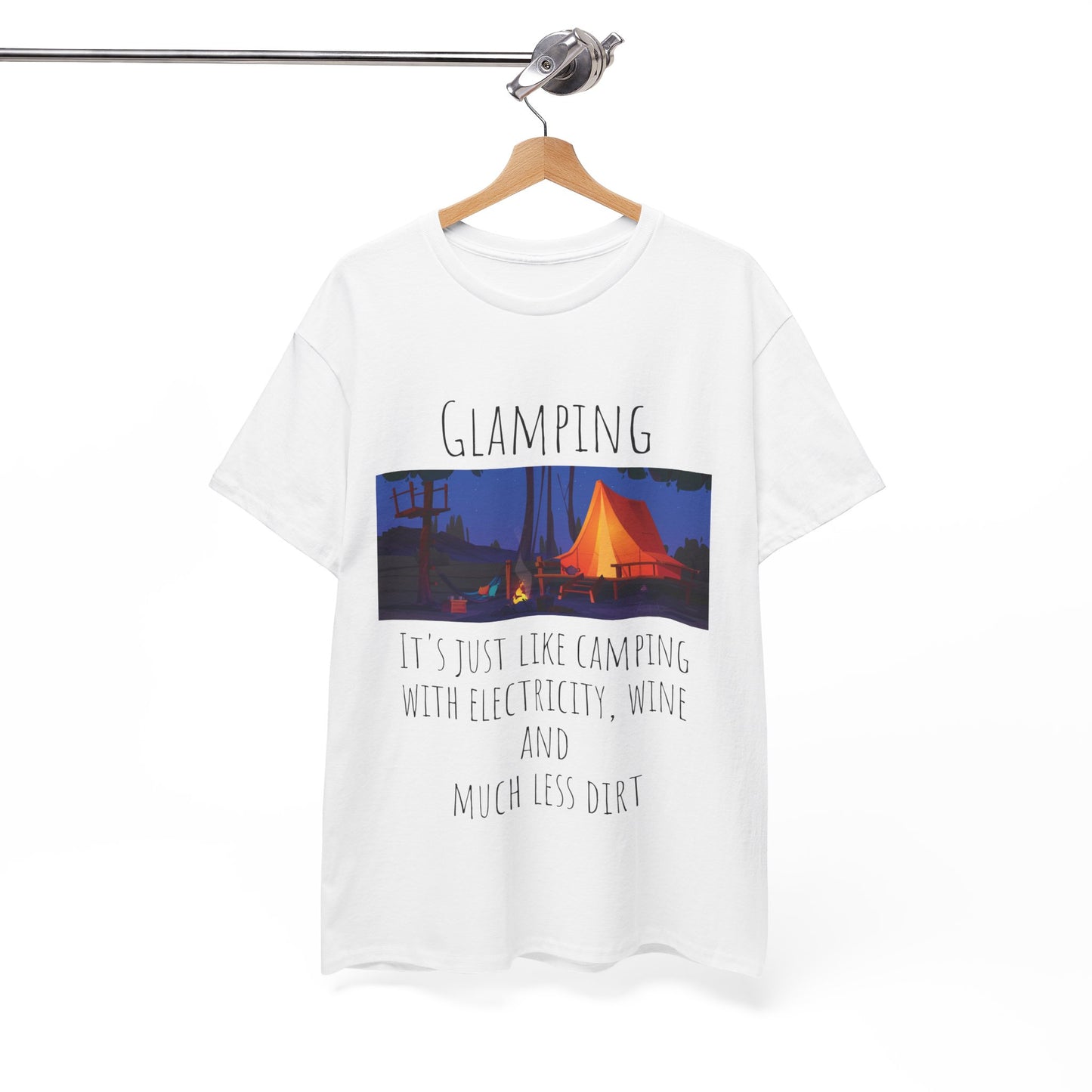 Glamping Unisex Heavy Cotton Tee