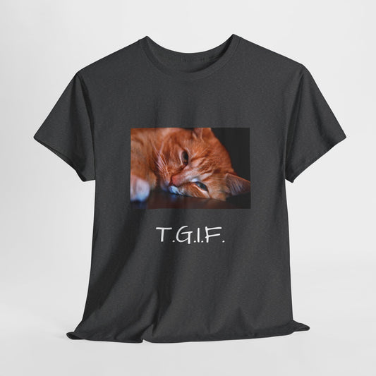 T.G.I.F Unisex Heavy Cotton Tee