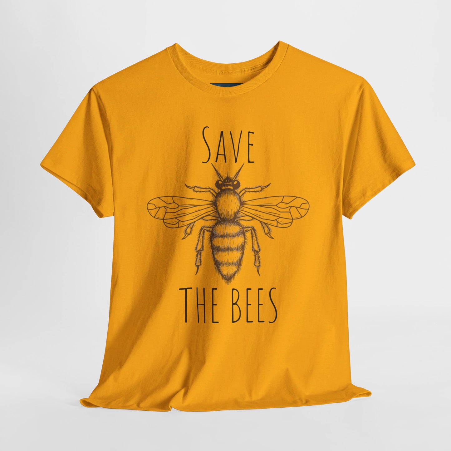 Save the Bees Unisex Heavy Cotton Tee