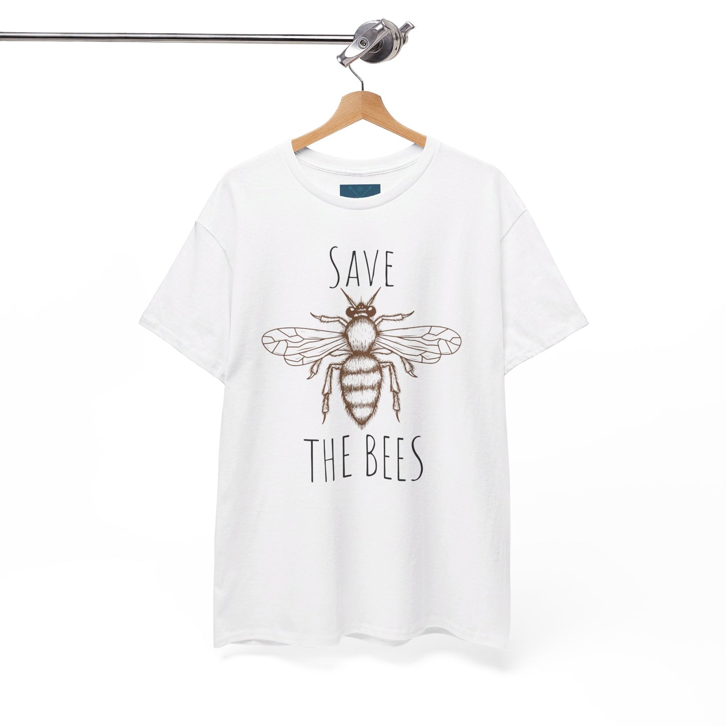 Save the Bees Unisex Heavy Cotton Tee