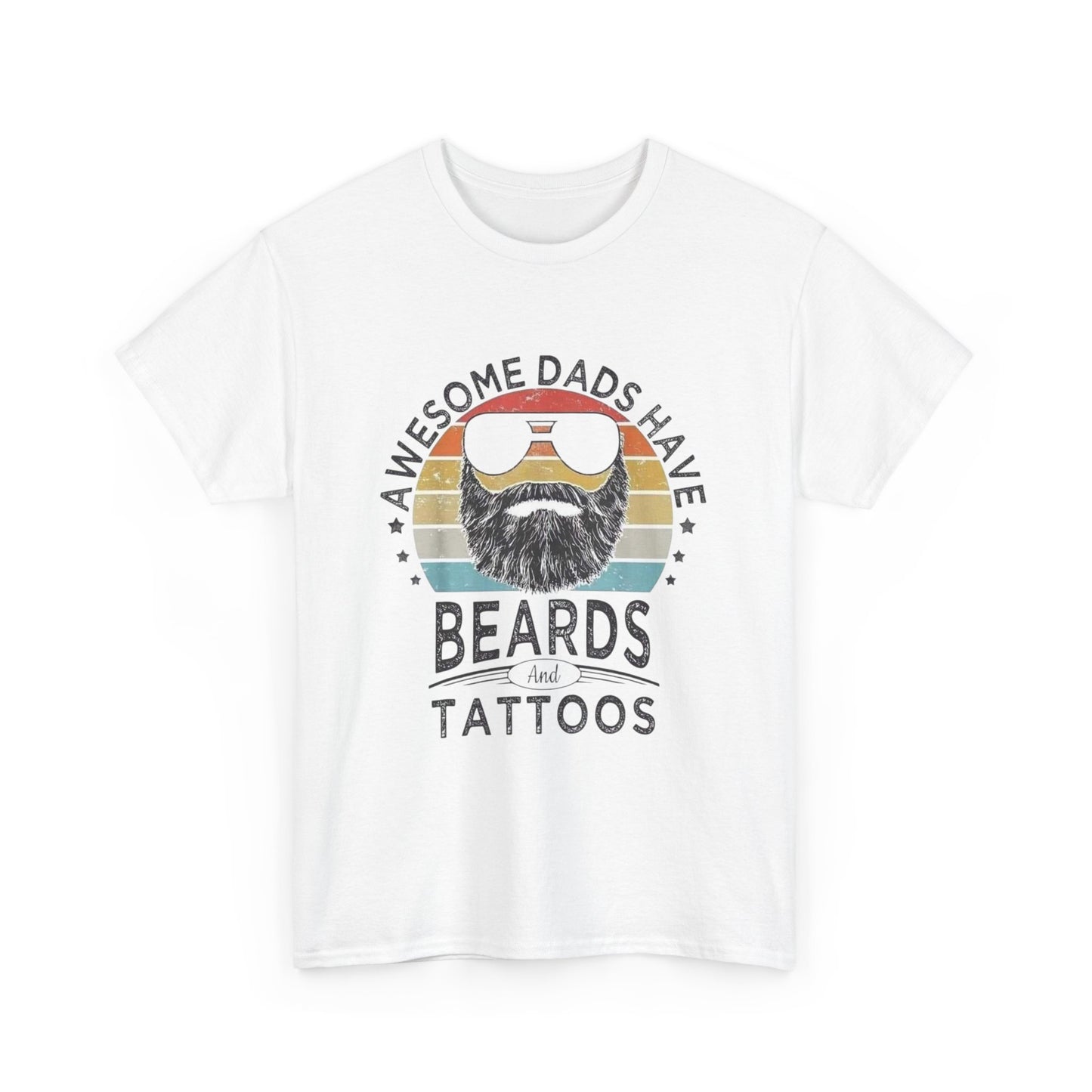 Beard and Tattoo Dad Tee