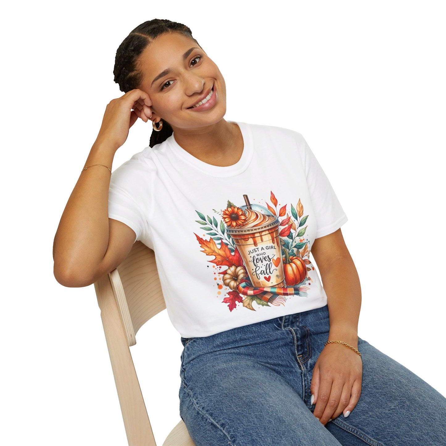 Fall Girl Unisex Softstyle T-Shirt