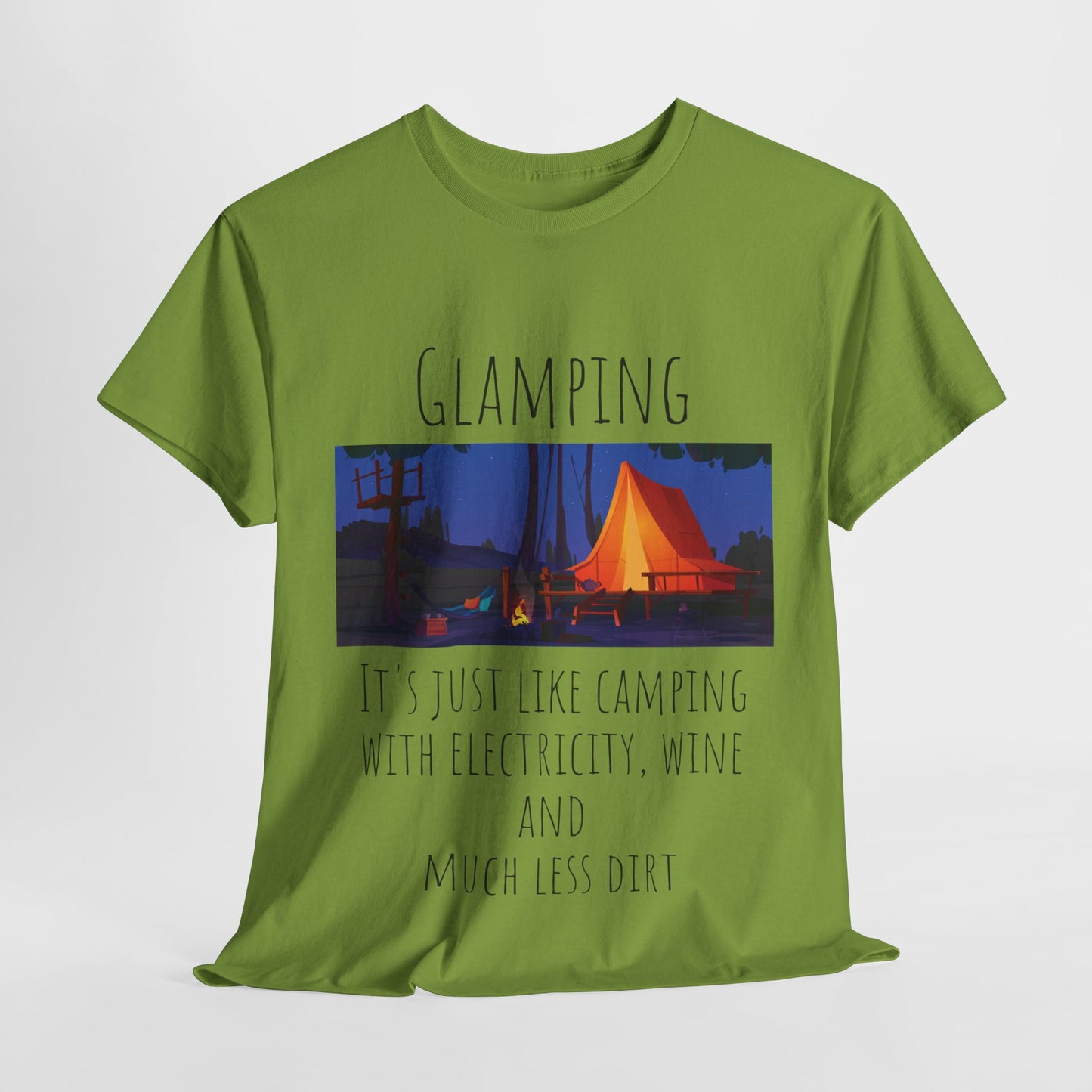 Glamping Unisex Heavy Cotton Tee