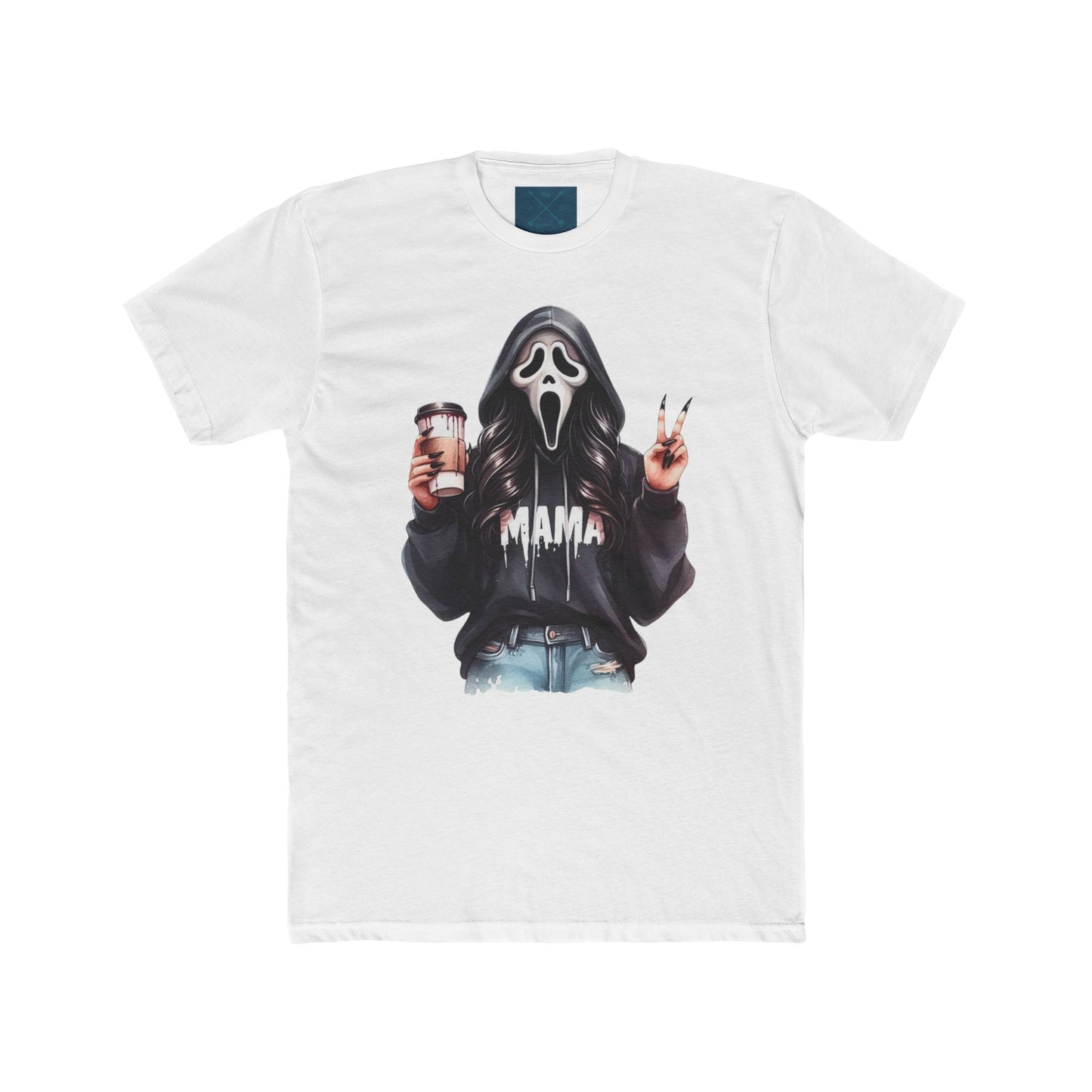 Spooky Mama Unisex Cotton Crew Tee