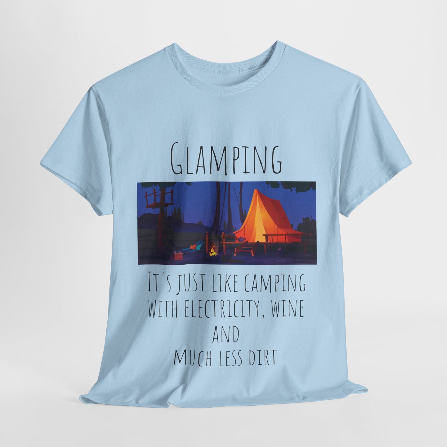 Glamping Unisex Heavy Cotton Tee